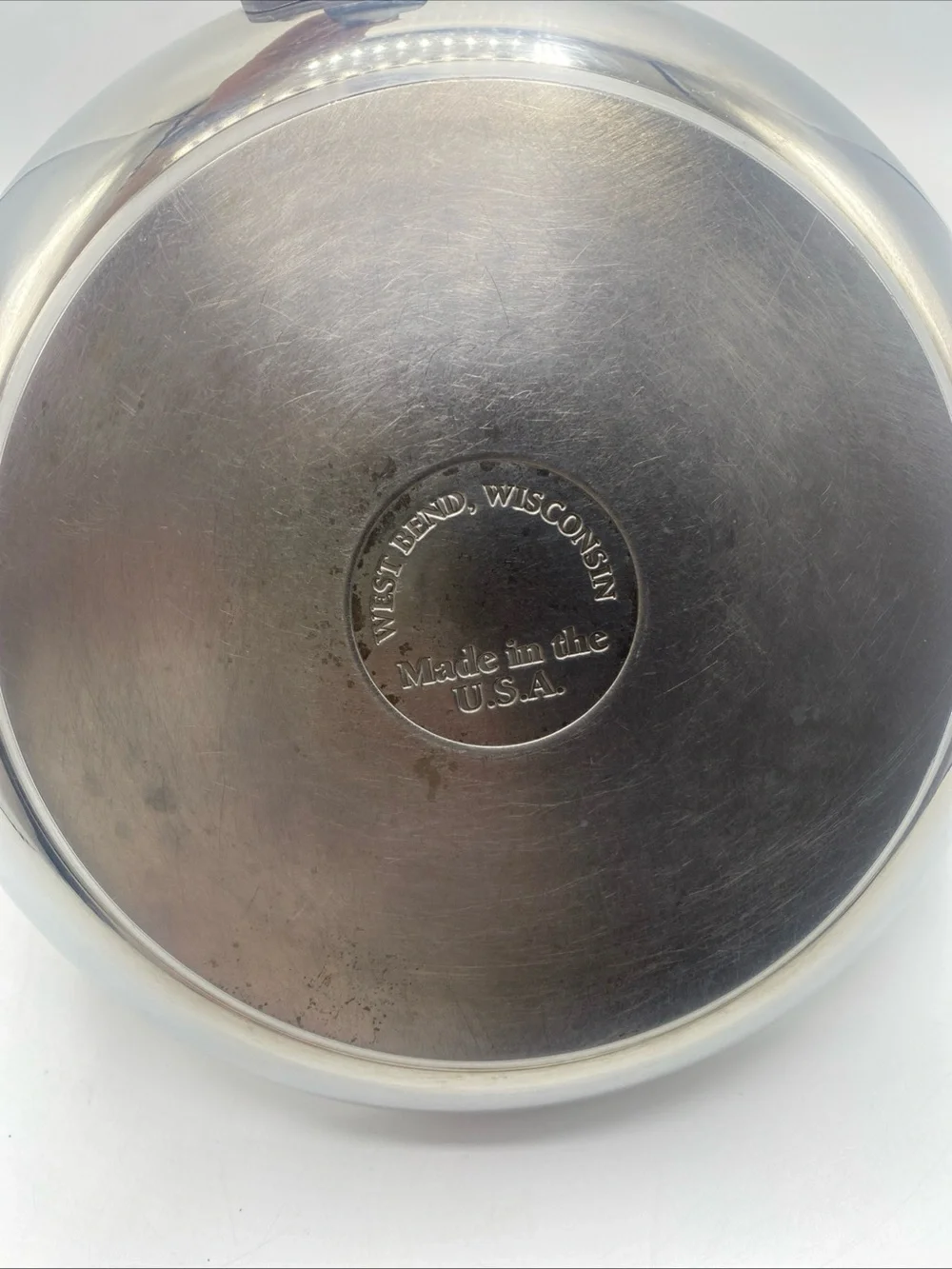 West Bend Kitchen Craft 9.5” Sauté Frying Pan Skillet Made Wisconsin USA Vintage